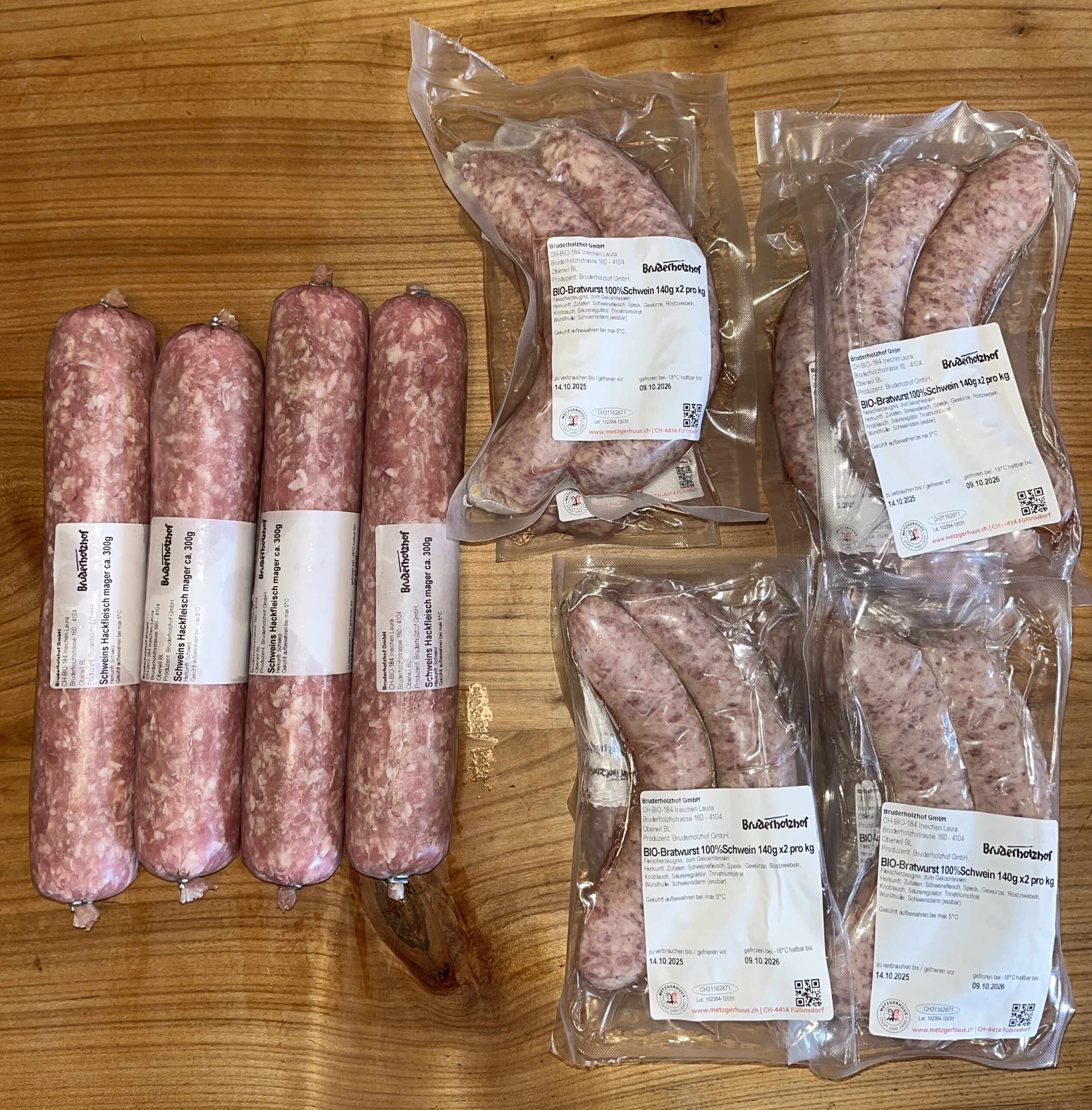 Mischpaket 1/4 Schwein (ca. 14kg) – Bild 4